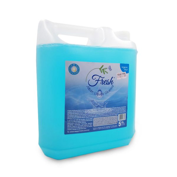 Jabón de Glicerina Fresh Blue: Envase de 5 Litros - Imagen 2