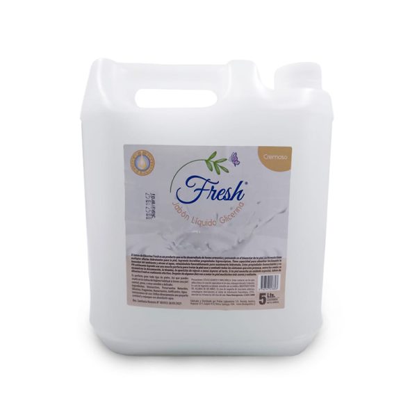 Jabón de Glicerina Cremoso: Envase de 5 litros
